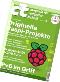 c’t Magazin – N 10, 30 April 2016