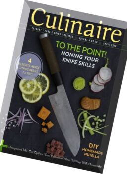Culinaire Magazine – April 2016