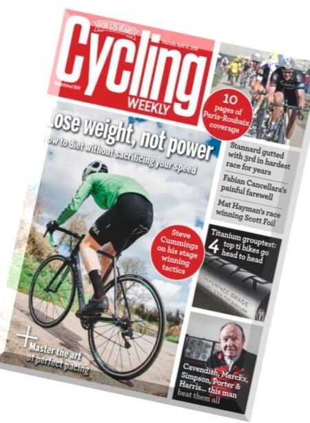 Cycling Weekly – 14 April 2016 Cover