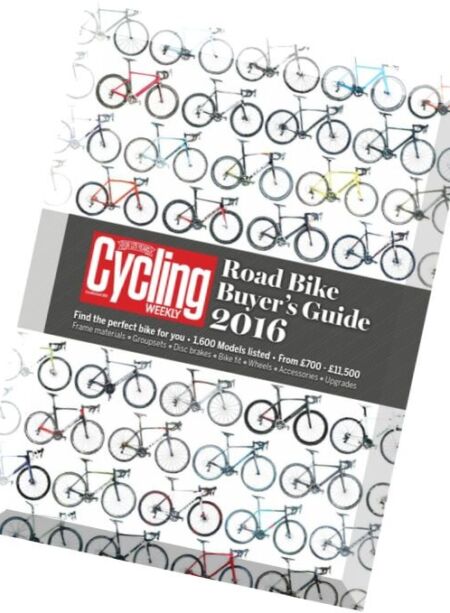 Cycling Weekly – Road Bike Buyer’s Guide 2016 Cover