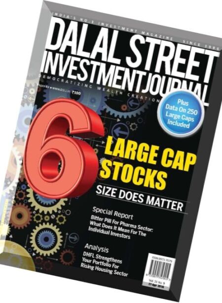 Dalal Street Investment Journal – 17 April 2016 Cover