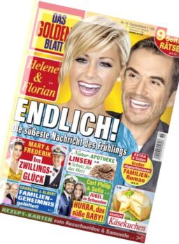 Das Goldene Blatt – 11 April 2016