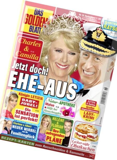 Das Goldene Blatt – 2 Mai 2016 Cover