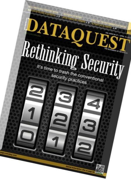 DataQuest – 15 April 2016 Cover