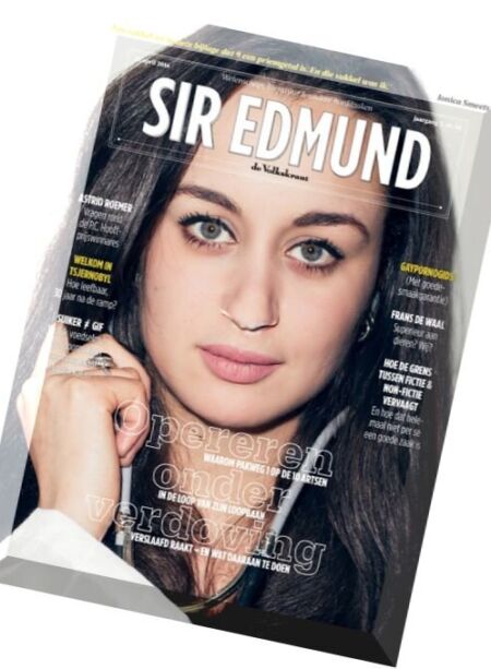 De Volkskrant Sir Edmund – 23 April 2016 Cover