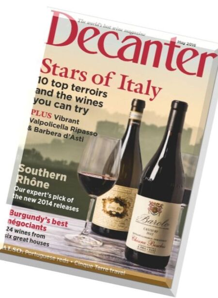 Decanter – May 2016 Cover
