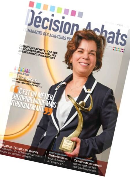 Decision Achats – Avril 2016 Cover