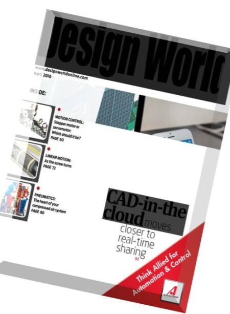 Design World – April 2016 Cover