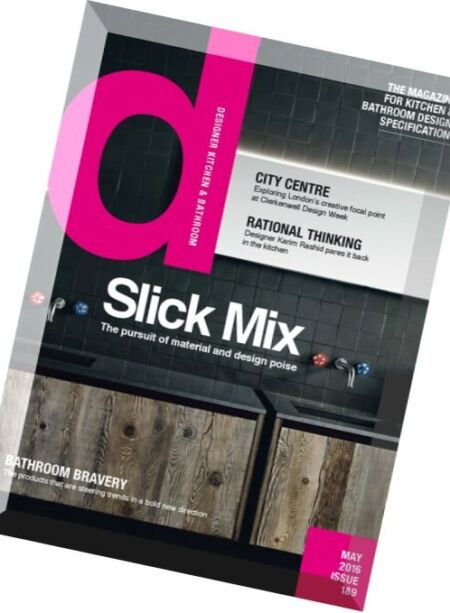 Designer Kitchen & Bathroom – May 2016 Cover