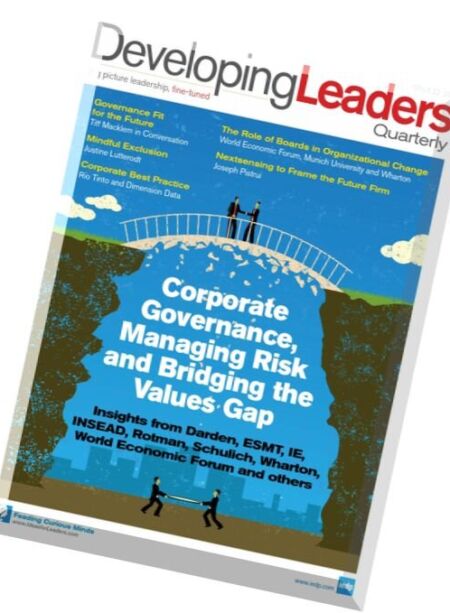 Developing Leaders – Issue 22, 2016 Cover
