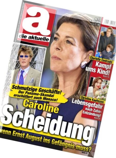 Die Aktuelle – Nr.15, 9 April 2016 Cover