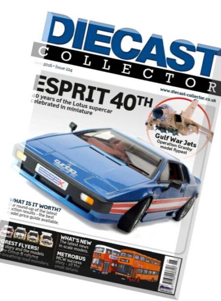 Diecast Collector – June 2016 Cover
