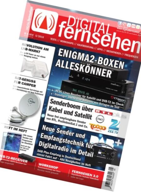 Digital Fernsehen – Nr.5, 2016 Cover