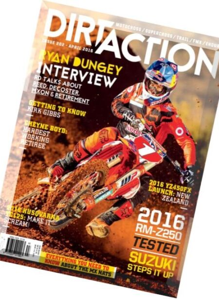 Dirt Action – April 2016 Cover