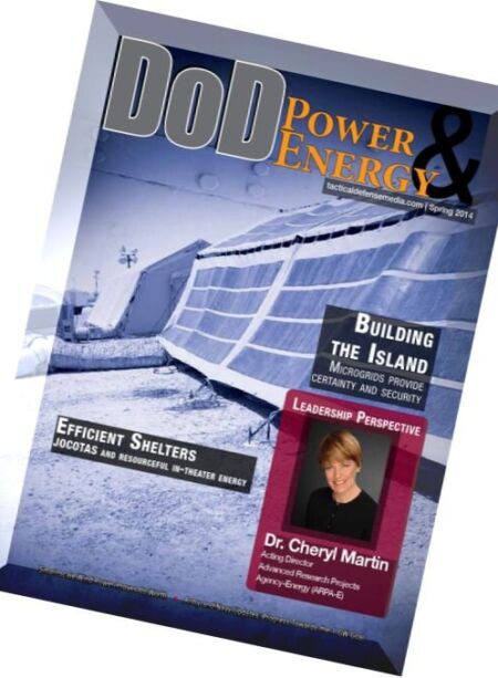 DoD Power & Energy – Spring 2014 Cover