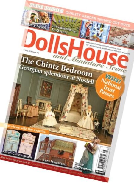Dolls House and Miniature Scene – May 2016 Cover