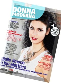 Donna Moderna – 26 Aprile 2016