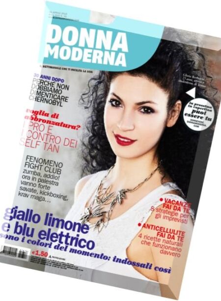 Donna Moderna – 26 Aprile 2016 Cover