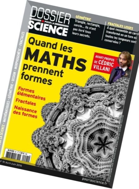 Dossier Pour La Science – Avril-Juin 2016 Cover
