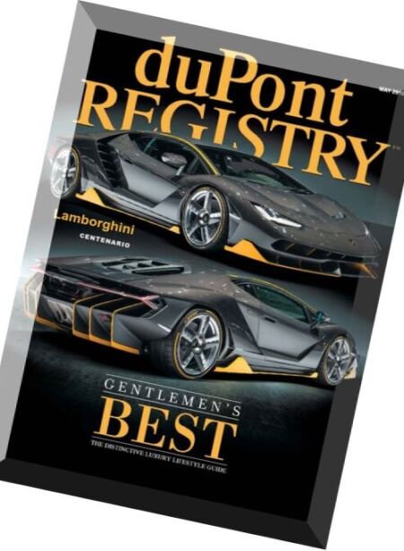 duPont REGISTRY – May 2016 Cover