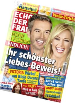 Echo der Frau – Nr.15, 6 April 2016