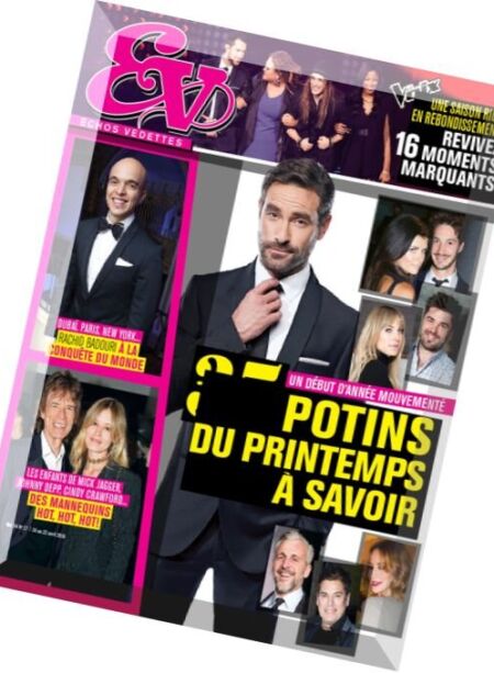 Echos Vedettes – 16 au 22 Avril 2016 Cover