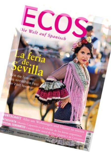 Ecos – Abril 2016 Cover