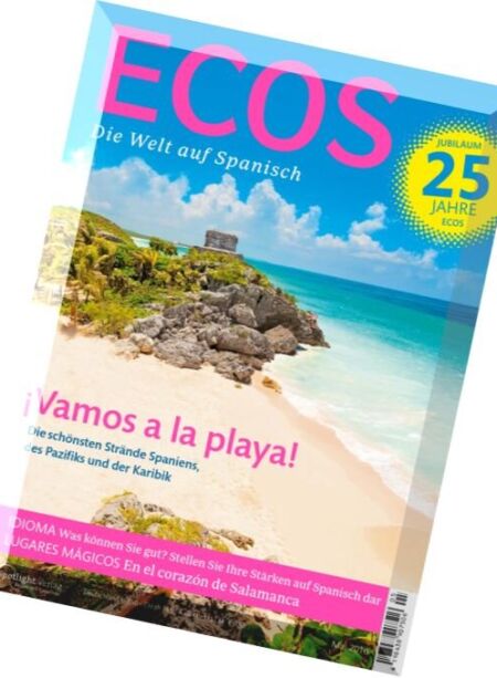 ECOS Magazin – Mai 2016 Cover