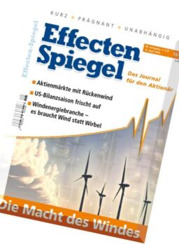Effecten Spiegel – 14 April 2016