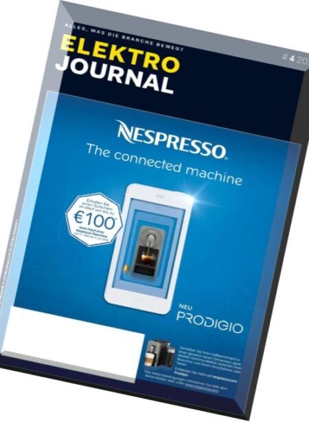 Elektro Journal – April 2016 Cover
