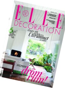 Elle Decoration Sweden – April 2016