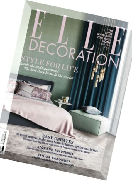 Elle Decoration UK – May 2016 Cover