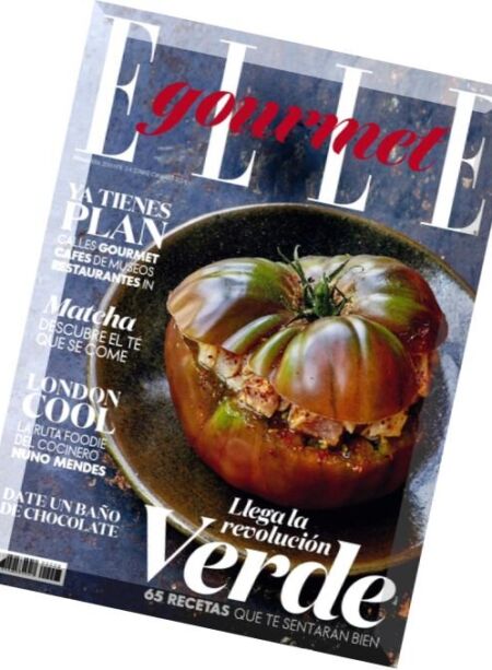 Elle Gourmet – Primavera 2016 Cover