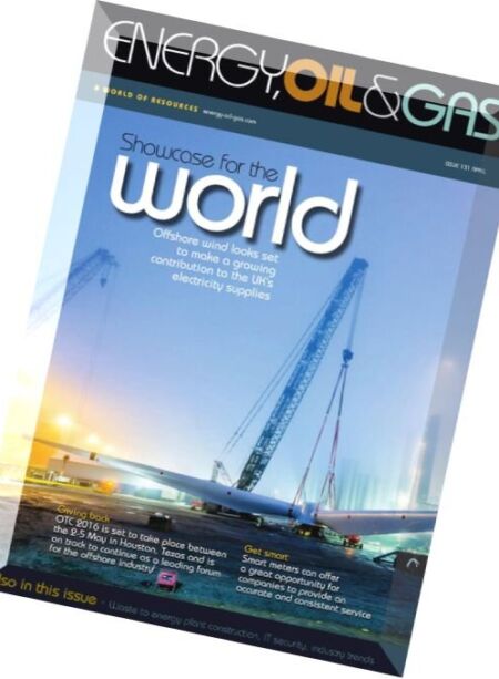 Energy Oil & Gas – April 2016 Cover