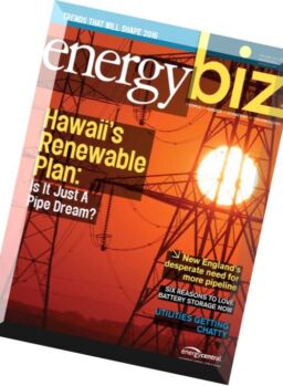 EnergyBiz Magazine – Winter 2016