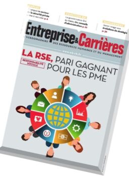Entreprise & Carrieres – 19 au 25 Avril 2016