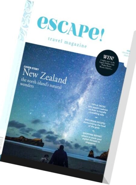 Escape! Asia – April-May 2016 Cover