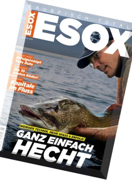 Esox – Mai 2016 Cover