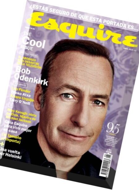Esquire Espana – Abril 2016 Cover