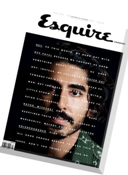 Esquire Singapore – April 2016 Cover