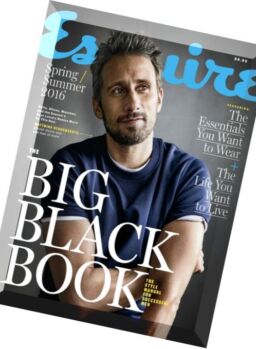 Esquire’s Big Black Book – Spring – Summer 2016