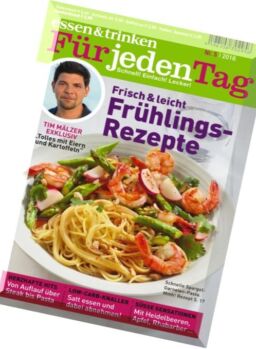 Essen und Trinken – Fur jeden Tag – Mai 2016