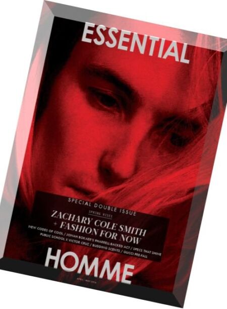 Essential Homme – April-May 2016 Cover
