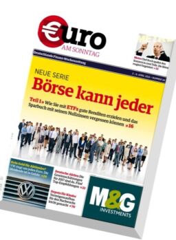 Euro am Sonntag – N 14, 2 April 2016
