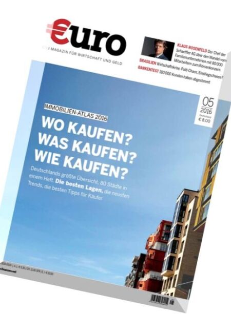 Euro – Mai 2016 Cover