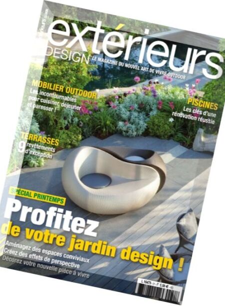 Exterieurs Design – Mai-Juin 2016 Cover
