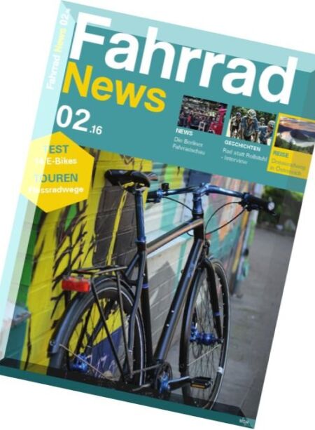 Fahrrad News – Nr. 2, 2016 Cover