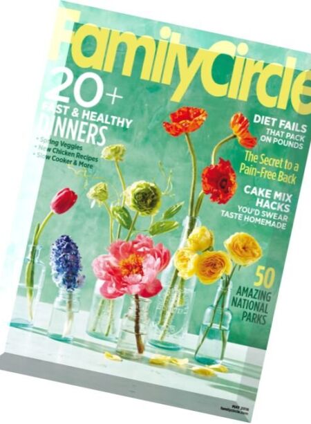 Family Circle – May 2016 Cover