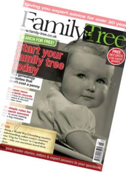 Family Tree UK – May 2016