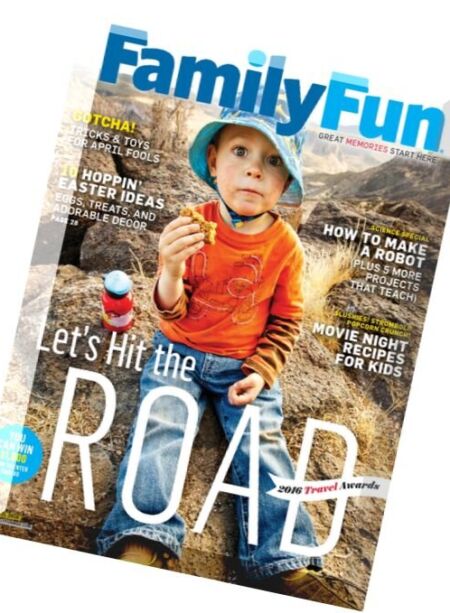 FamilyFun – April 2016 Cover
